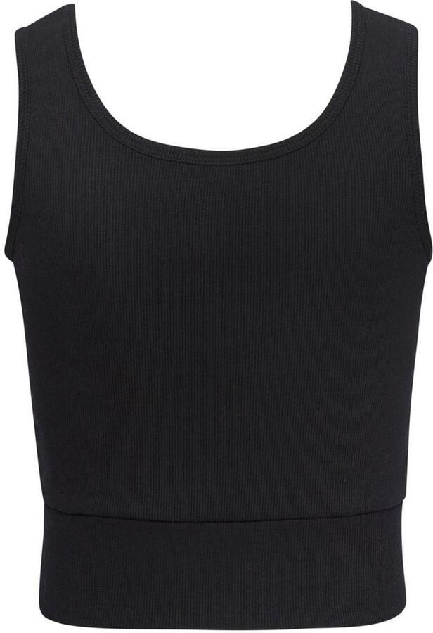 Buffalo Crop-top in ribstructuur met brede band - Foto 4