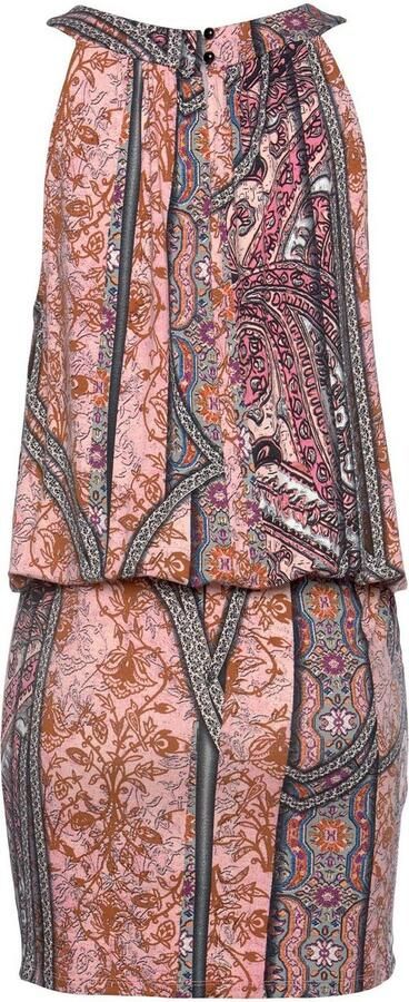 Buffalo Gedessineerde jurk met nauwsluitende rok in all-over print zomerjurk strandjurk - Foto 4