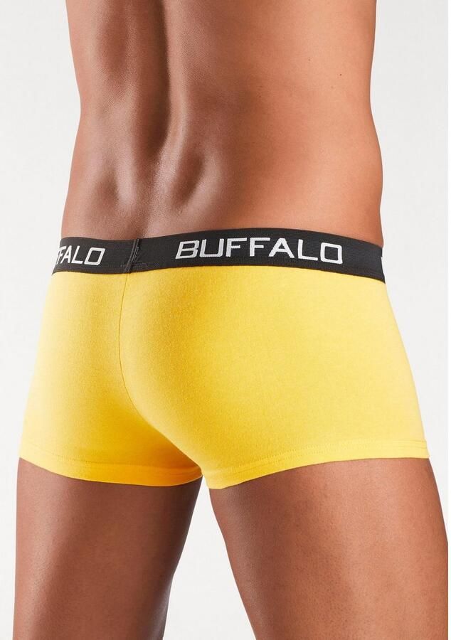 Buffalo Hipster strak zittende boxershorts met contrastband van katoenmix (set 4 stuks) - Foto 7