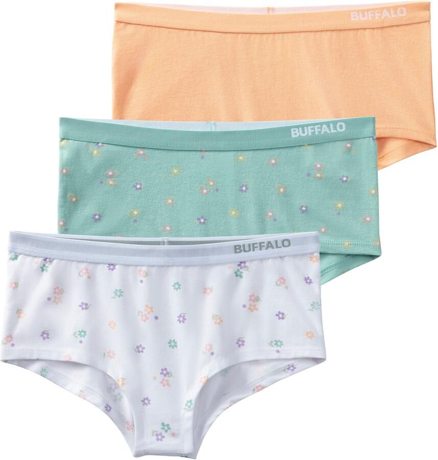 Buffalo Hipster Uni en bloe -print in een verpakking (set 3 stuks) - Foto 3