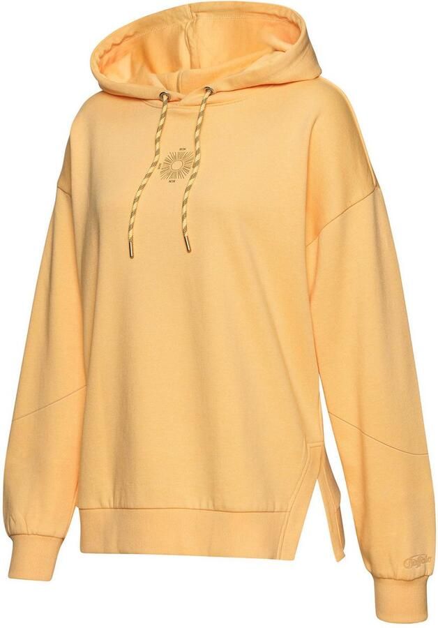 Buffalo Hoodie Capuchon sweatshirt met grote rugprint met glanseffect loungewear - Foto 5