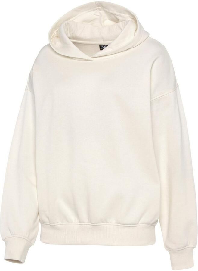 Buffalo Hoodie -Hoodie met rugprint Capuchon sweatshirt met rugprint en ribborden loungewear - Foto 3