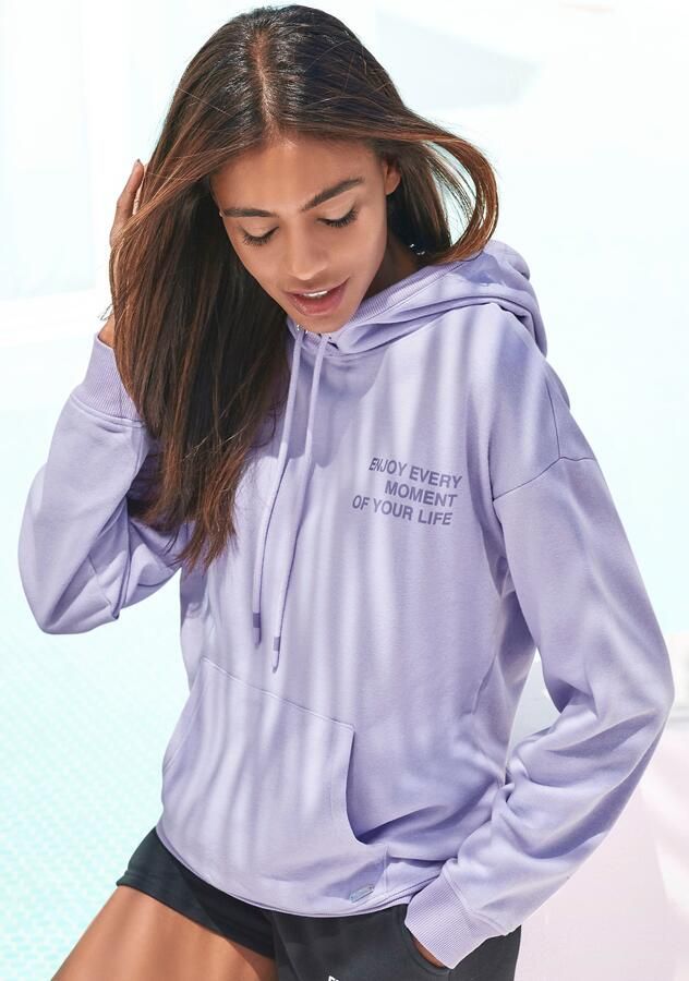 Buffalo Hoodie met statement print loungepak - Foto 5