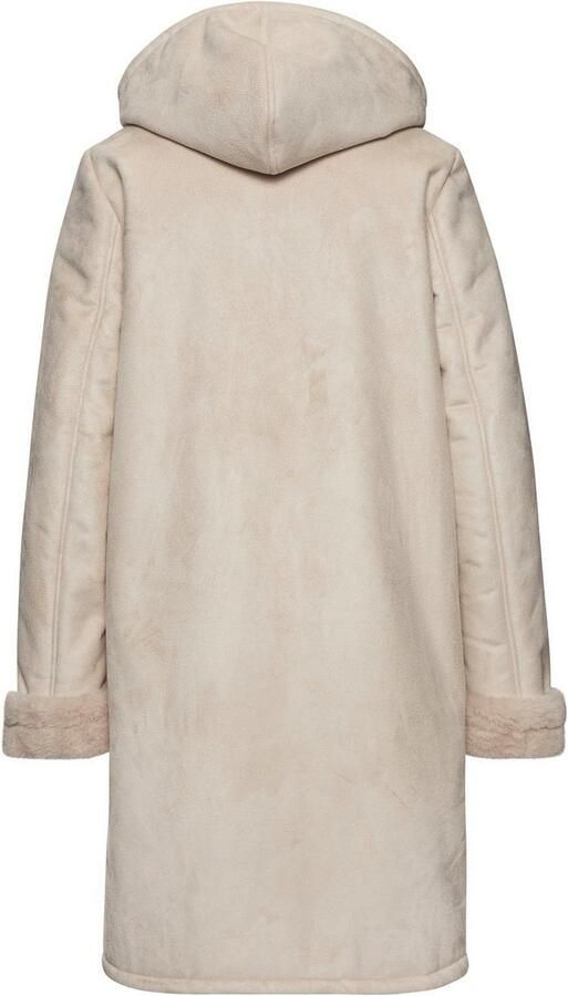 Buffalo Jas van imitatieleer met capuchon teddyvoering winterjas - Foto 3