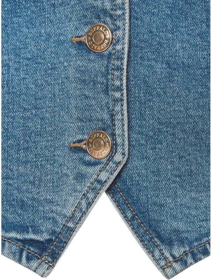 Buffalo Jeansgilet in verkorte lengte figuuraccentuerende pasvorm modieus