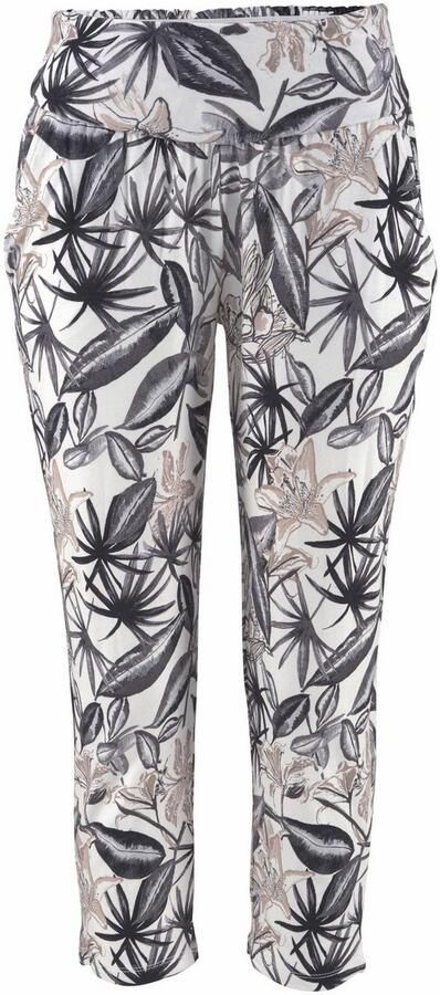 Buffalo Jerseybroek met all-over print en zakken 7 8 broek stoffen broek elastisch - Foto 7