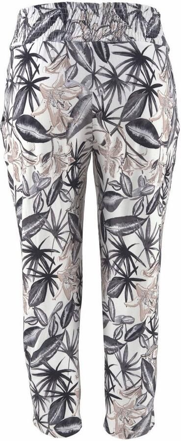 Buffalo Jerseybroek met all-over print en zakken 7 8 broek stoffen broek elastisch - Foto 8
