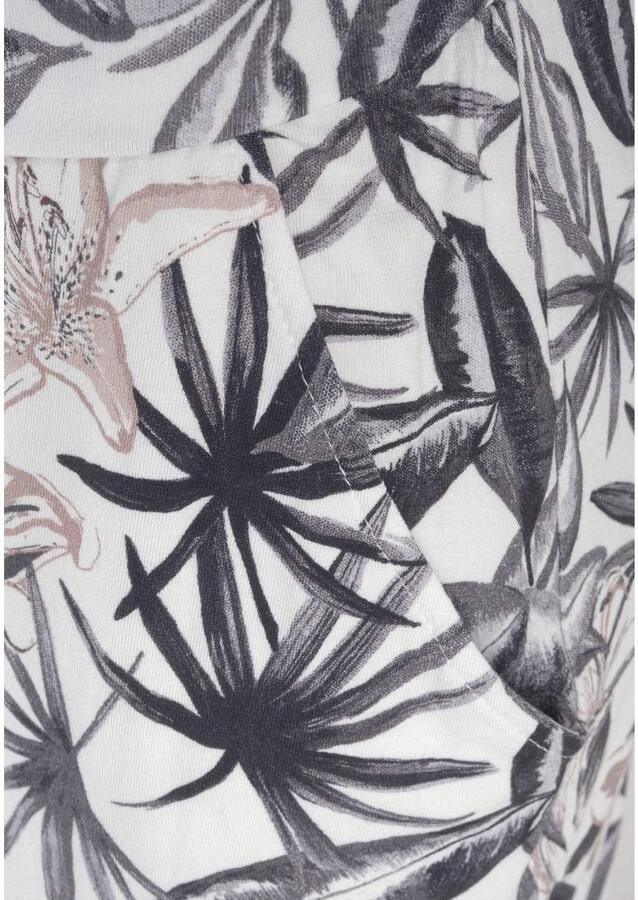 Buffalo Jerseybroek met all-over print en zakken 7 8 broek stoffen broek elastisch - Foto 2