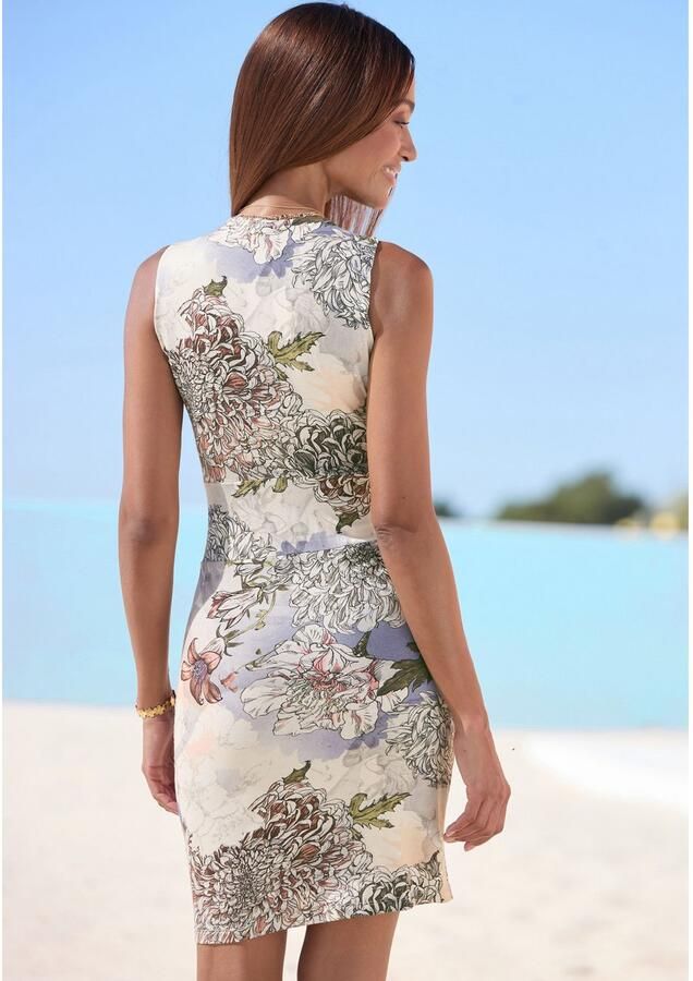 Buffalo Jerseyjurk met alloverprint nauwsluitende jurk - Foto 2