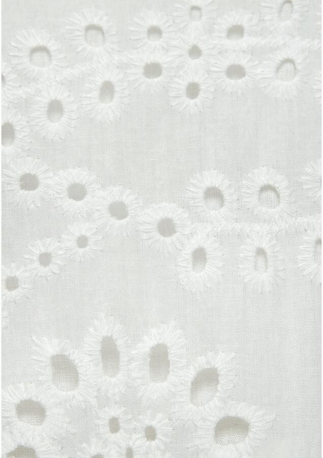 Buffalo Kanten jurk korte zomerjurk van ajourborduurwerk