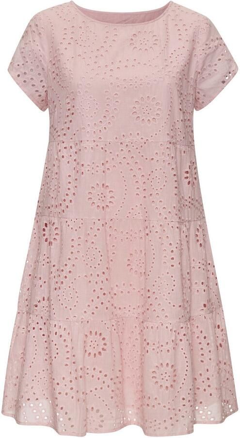 Buffalo Kanten jurk korte zomerjurk van ajourborduurwerk - Foto 5