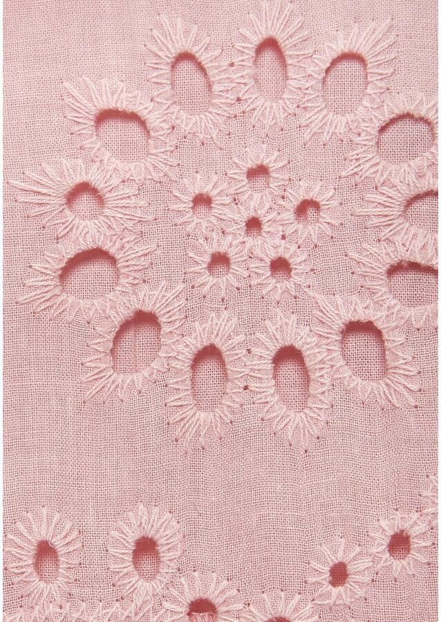 Buffalo Kanten jurk korte zomerjurk van ajourborduurwerk