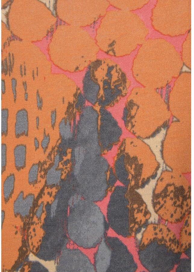 Buffalo Lang shirt met hagedisprint elastische strandjurk zomerjurk - Foto 3