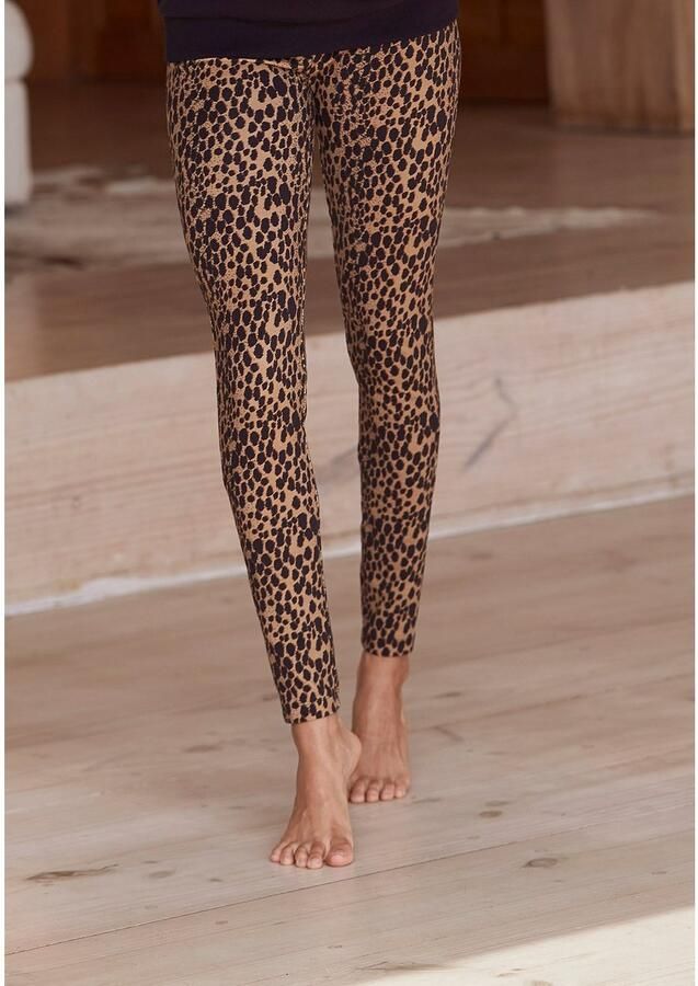 Buffalo Legging met luipaardprint - Foto 3