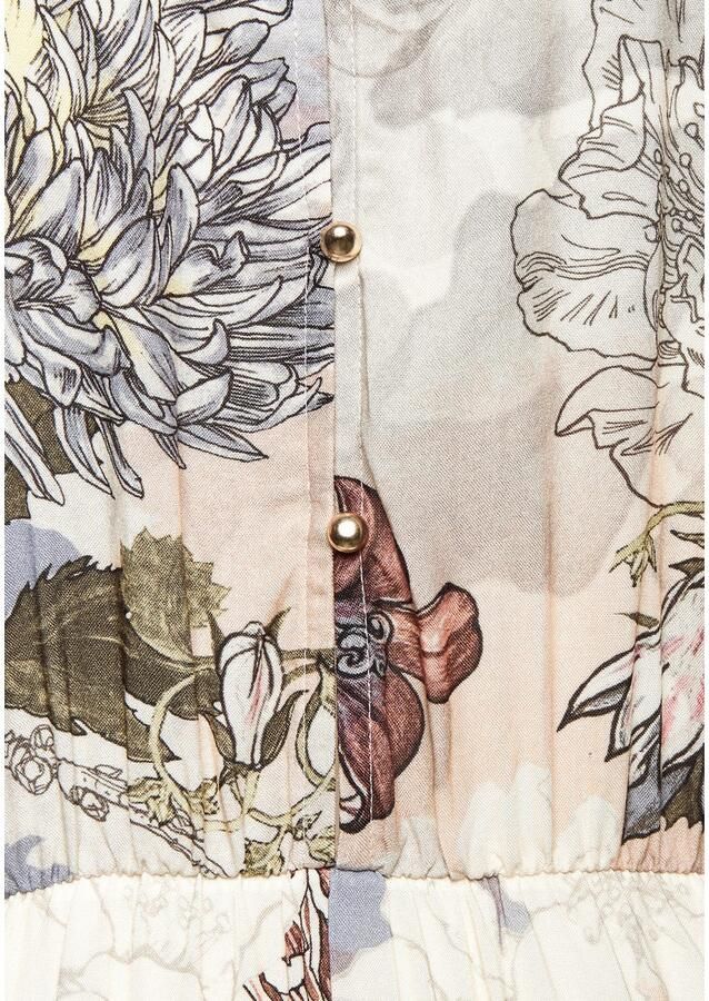 Buffalo Maxi-jurk met alloverprint licht zomerjurk soepel strandjurk - Foto 2