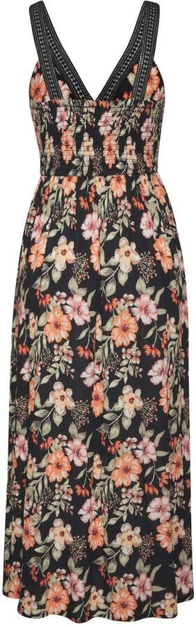 Buffalo Maxi-jurk met bloemenpatroon en kant - Foto 5