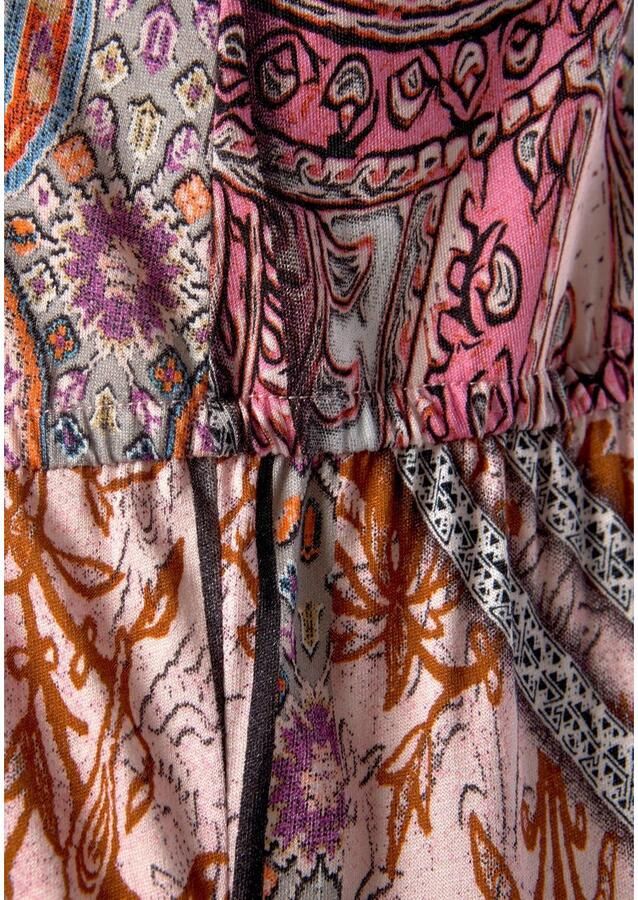 Buffalo Maxi-jurk met modieuze volants en all-over print zomerjurk strandjurk - Foto 3