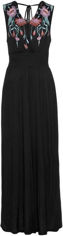 Buffalo Maxi-jurk met print op de voorkant en strikband op de rug zomerjurk casual-chic - Foto 4