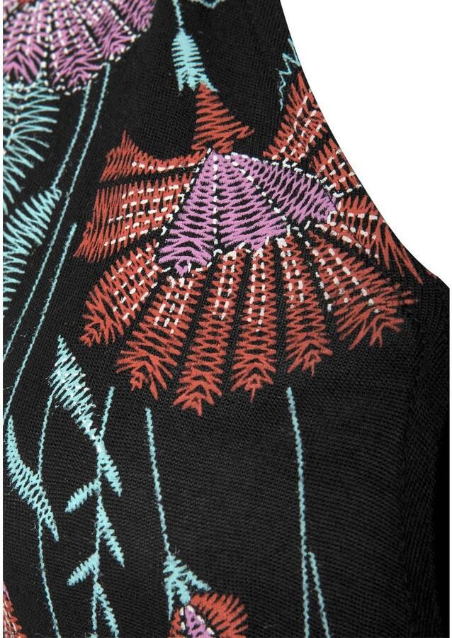 Buffalo Maxi-jurk met print op de voorkant en strikband op de rug zomerjurk casual-chic - Foto 2