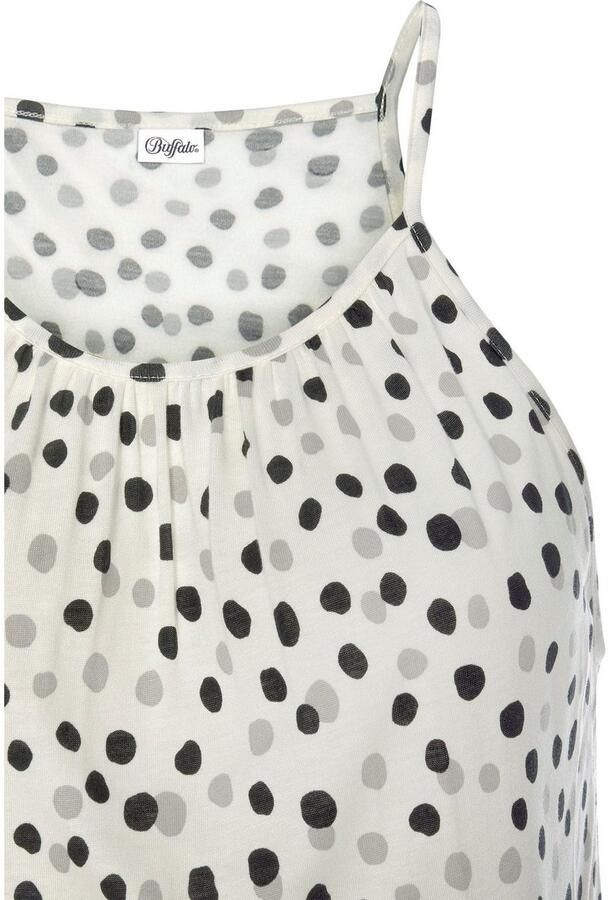 Buffalo Maxi-jurk met stippenprint soepele zomerjurk jersey jurk - Foto 3