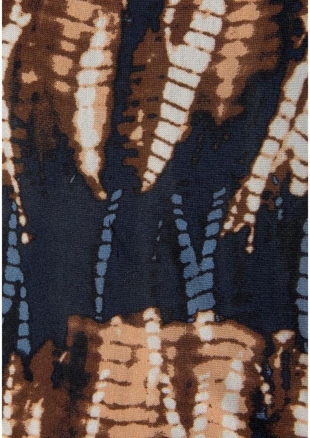 Buffalo Maxi-jurk met strikbandjes met een all-over print zomerjurk strandjurk - Foto 3