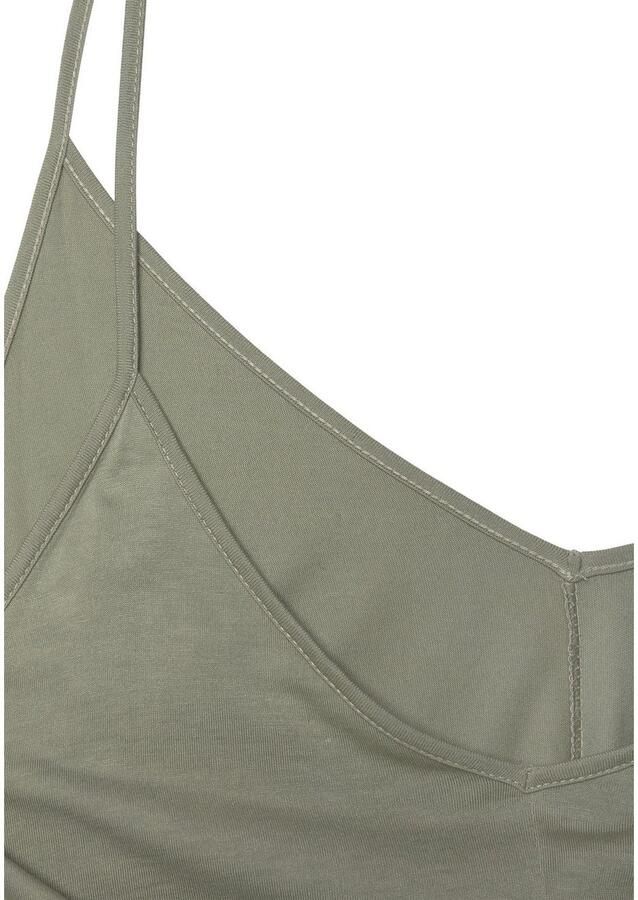 Buffalo Maxi-jurk van jersey in wijdere vorm lichte zomerjurk strandjurk basis