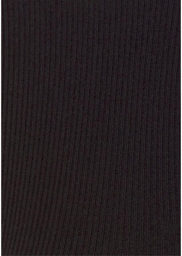 Buffalo Midi-jurk van zachte geribde stof met cut-out bij de halslijn zomerjurk - Foto 2