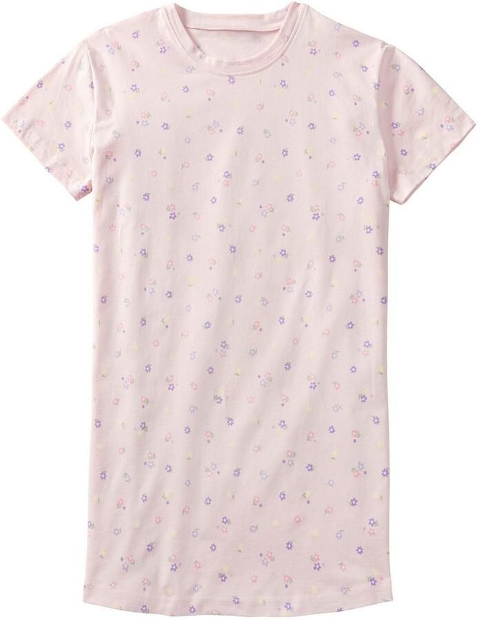 Buffalo Nachthemd Pyjama met bloe print (2-delig Set van 2)