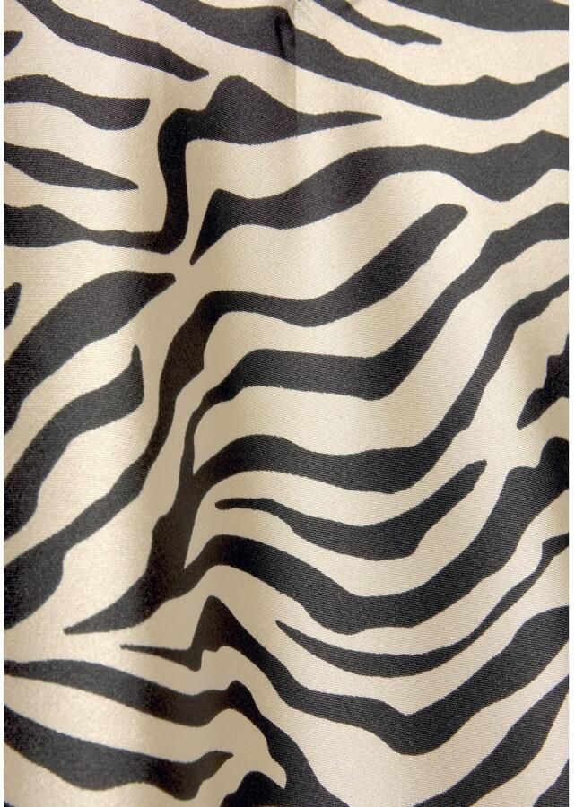 Buffalo Negligé met mooie dierenprint en kantinzetten - Foto 2