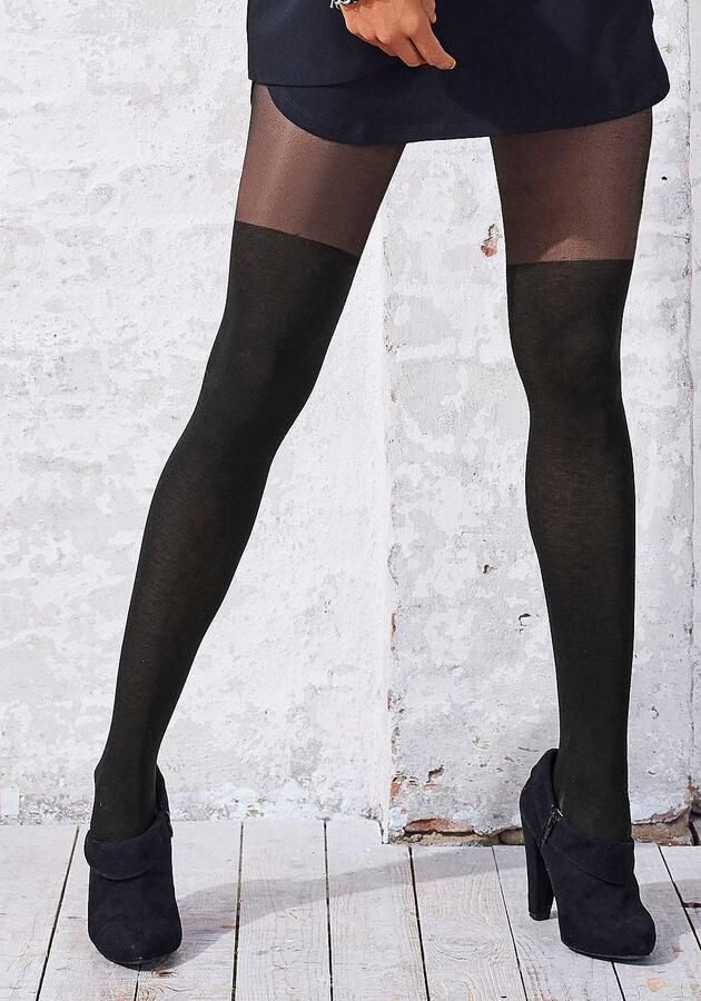 Buffalo Overknee-maillot in een zachte kwaliteit - Foto 4