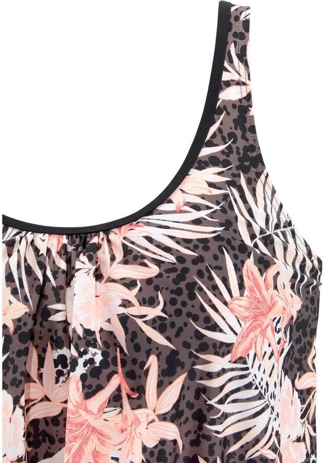 Buffalo Oversized tankinitop BRANDA met een bloemmotief - Foto 2