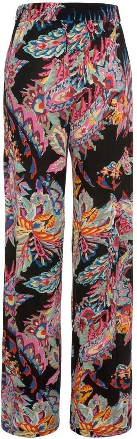 Buffalo Palazzobroek gemaakt van viscose jersey met all-over print en zakken - Foto 6