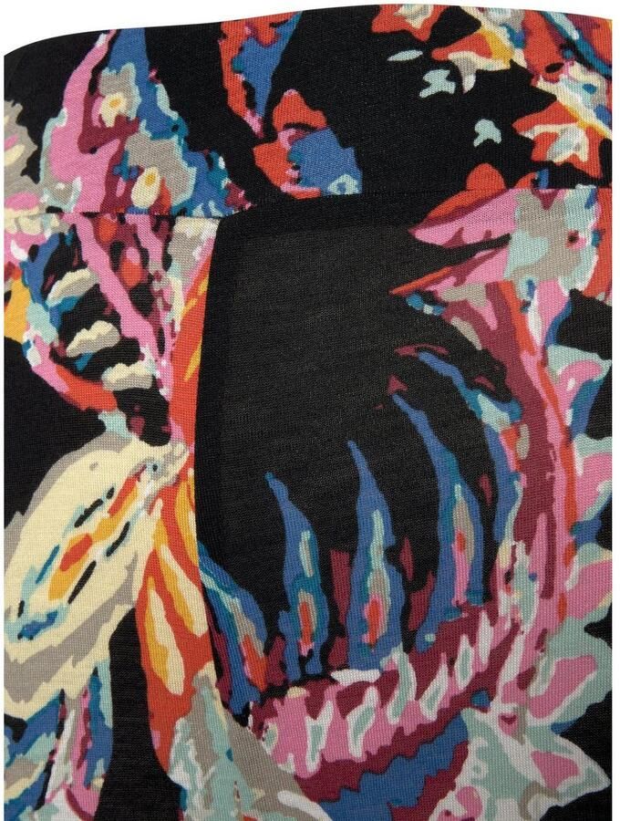 Buffalo Palazzobroek gemaakt van viscose jersey met all-over print en zakken