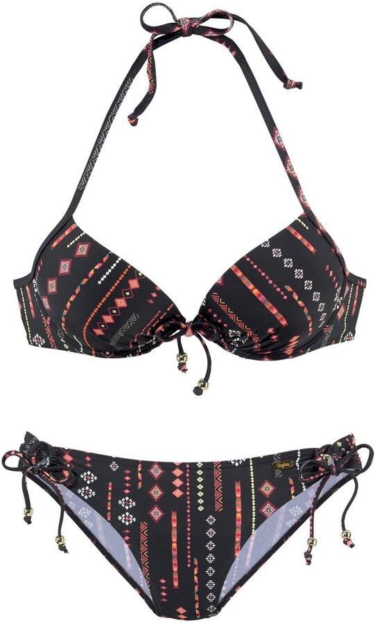 Buffalo Push-upbikini met sierkraaltjes - Foto 4