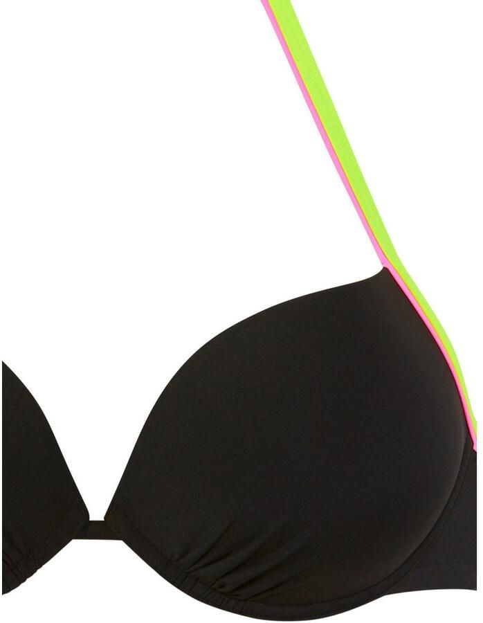 Buffalo Push-upbikinitop POP Met contrasterende bandjes - Foto 2