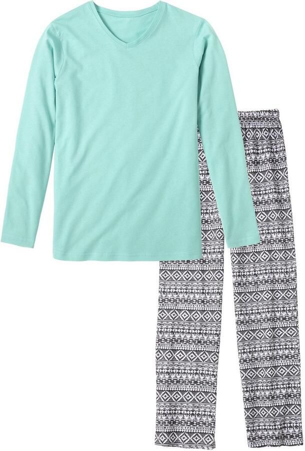 Buffalo Pyjama met cool gedessineerde broek (2-delig 1 stuk) - Foto 3