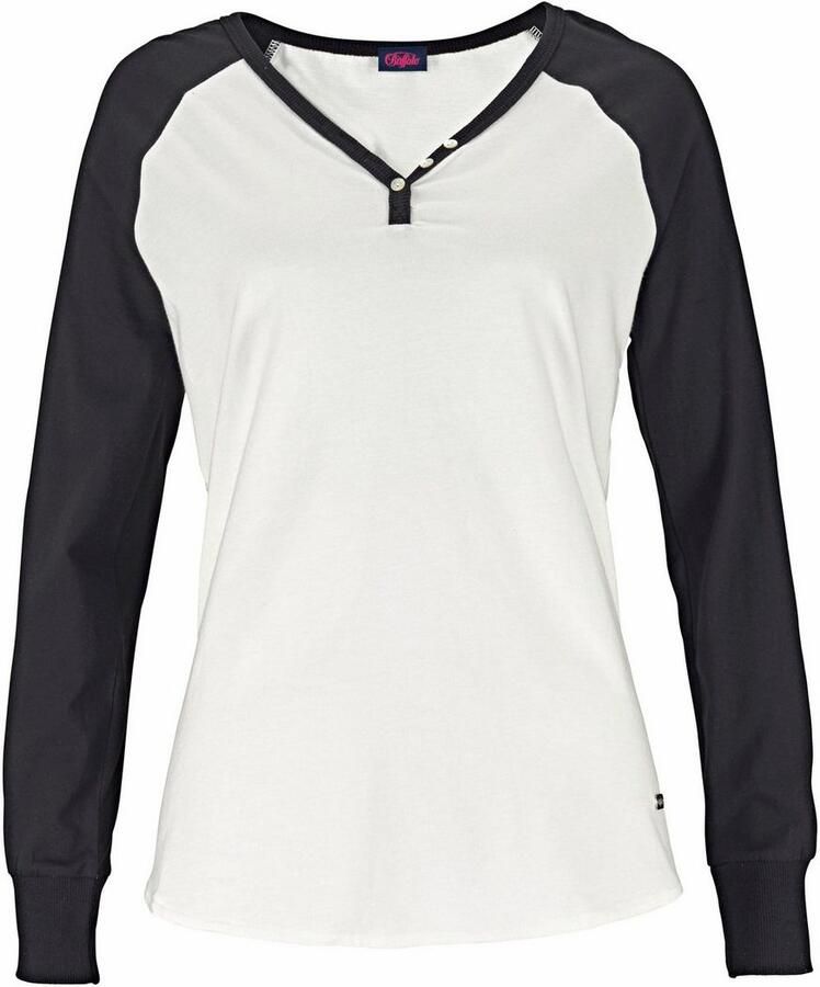 Buffalo Pyjama met decoratieve knopen (2-delig 1 stuk)