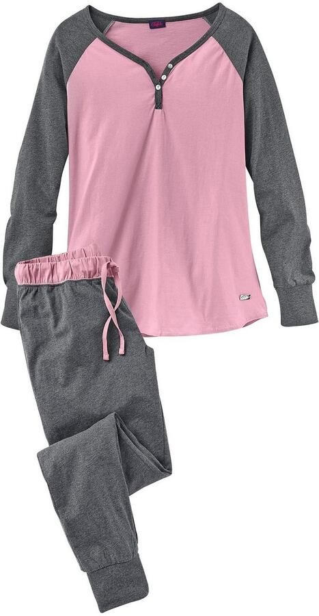 Buffalo Pyjama met decoratieve knopen (2-delig 1 stuk) - Foto 8