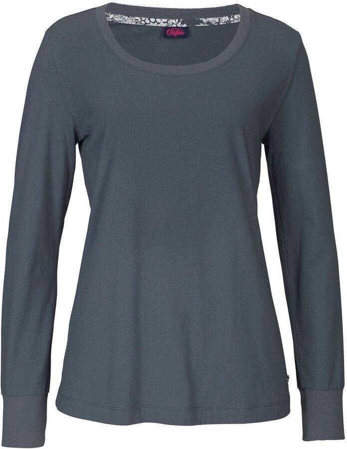 Buffalo Pyjama met gedessineerde broek en bijpassend shirt met lange mouwen (2-delig 1 stuk)