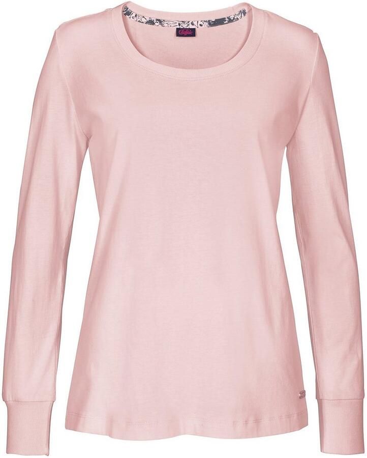 Buffalo Pyjama met gedessineerde broek en bijpassend shirt met lange mouwen (2-delig 1 stuk)