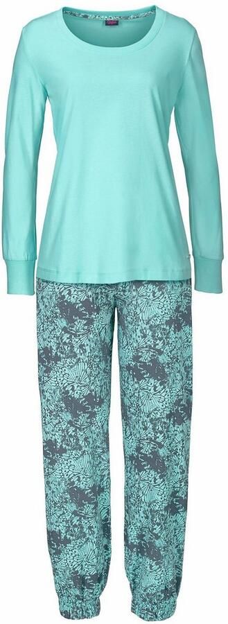 Buffalo Pyjama met gedessineerde broek en bijpassend shirt met lange mouwen (2-delig 1 stuk) - Foto 5