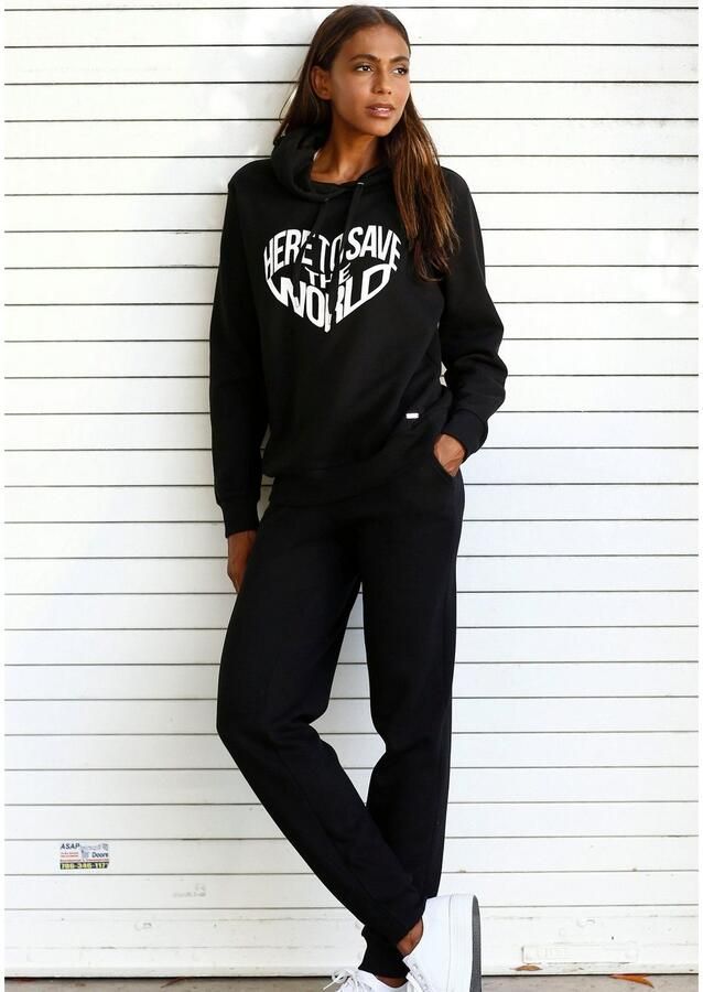 Buffalo Relaxbroek in casual vorm met zijzakken loungeanzug - Foto 2