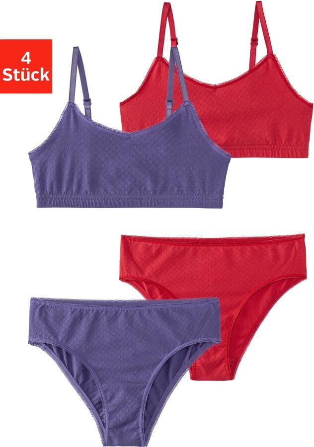 Buffalo Set: Bustier met mooie kantafwerking (set 4-delig Met slip) - Foto 7