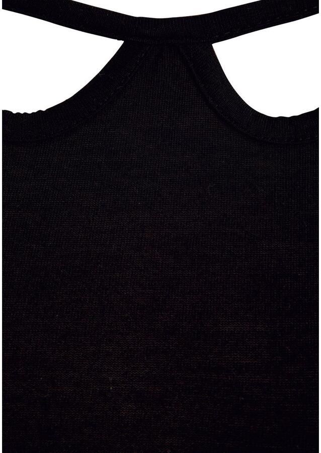 Buffalo Shirt met korte mouwen met cut-outs aan de voorkant t-shirt losse pasvorm - Foto 4