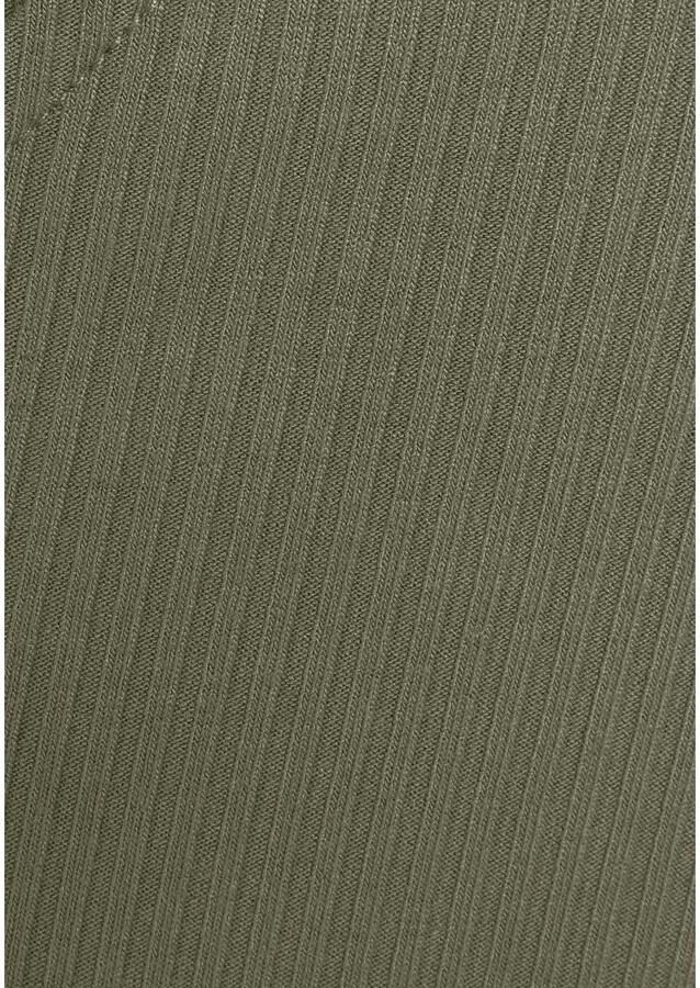 Buffalo Shirt met korte mouwen met wikkellook en v-hals t-shirt nauwsluitend basic - Foto 3