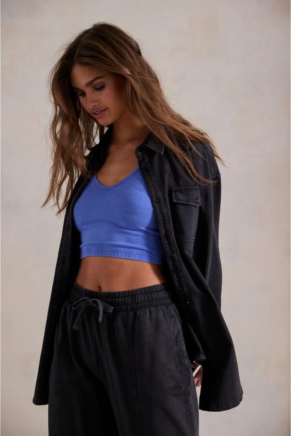 Buffalo Shirt -Shirt Loungehemd Lounget-shirt in used-look loungewear - Foto 5