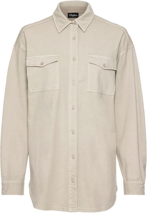 Buffalo Shirt -Shirt Loungehemd Lounget-shirt in used-look loungewear - Foto 4