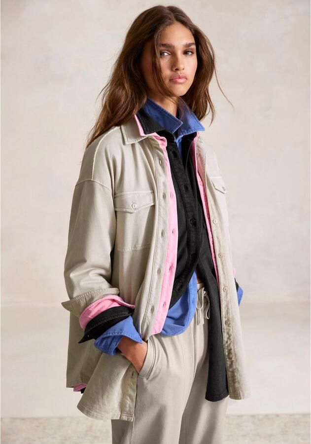 Buffalo Shirt -Shirt Loungehemd Lounget-shirt in used-look loungewear - Foto 3