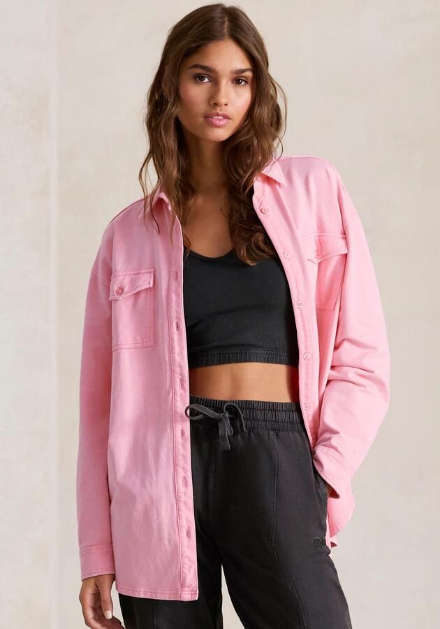 Buffalo Shirt -Shirt Loungehemd Lounget-shirt in used-look loungewear - Foto 7