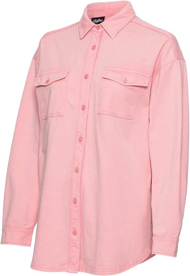 Buffalo Shirt -Shirt Loungehemd Lounget-shirt in used-look loungewear - Foto 4